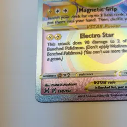 Pokemon Magnezone VSTAR 198/196 Lost Origin Secret Rare Full Art Holo 270 HP - Image 3
