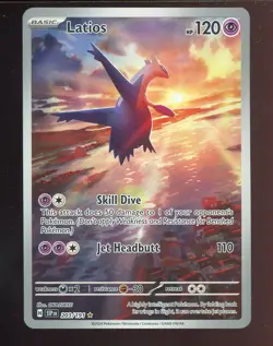 2024 Pokemon Surging Sparks #203/191 Latios IR Holo - Image 1
