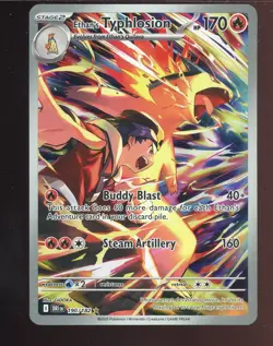 Pokemon TCG Ethan's Typhlosion Destined Rivals Illustration 190/182 - Image 1