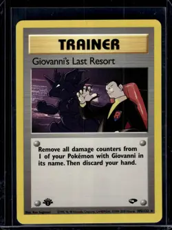 Pokemon TCG Gym Challenge 1st Edition #105 - Image 1