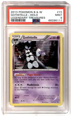 2013 Pokemon B&W Legendary Treasures Holo Gothitelle #72 PSA 9 ES6-1 - Image 1