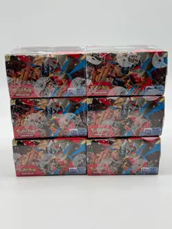 Lot of (6) Pokemon TCG ME01 Mega Evolution Enhanced Booster Box Sealed - Image 3