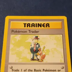 Pokemon Pokemon Trader 77/102 Base Set Moderately Played *FREE SHIPPING* - Image 2