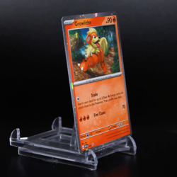 Growlithe SVP 024 -Pokemon TCG Scarlet & Violet- NM Black Star Promo COSMOS HOLO - Image 2
