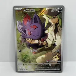 N's Zorua - 189 (Pokemon Center Exclusive) 189 Sv: Scarlet & Violet Promo NM - Image 1