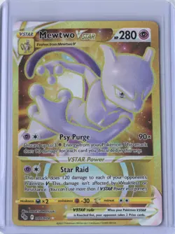 Mewtwo VSTAR (86) (Secret) #086/078 Pokemon GO - Image 1
