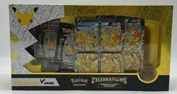 Pokemon TCG Celebrations Premium Playmat Collection Pikachu V-UNION Sealed - Image 1