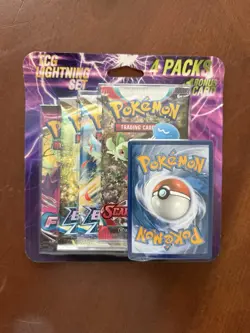 Pokemon TCG Lightning Set. 1- F Strike, 2- B Stars, 1- Scarlett & Violet Base - Image 1