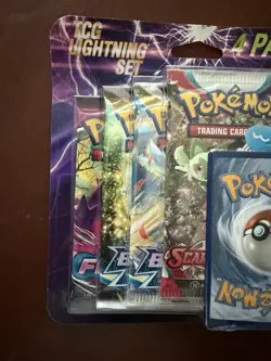 Pokemon TCG Lightning Set. 1- F Strike, 2- B Stars, 1- Scarlett & Violet Base - Image 2