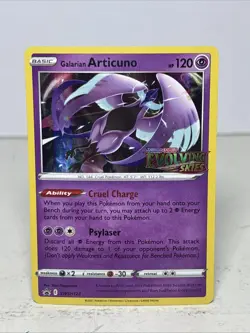 Pokemon Sword & Shield Black Star Promos Galarian Articuno #SWSH123 LP-NM - Image 1