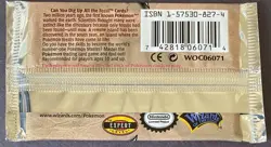 1999 Pokemon Fossil Booster Pack Zapdos Art Sealed Pristine Condition - Image 2
