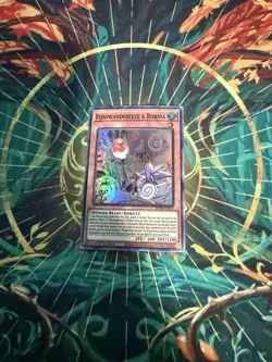 Yugioh Floowandereeze & Robina BODE-EN013 Super Rare 1st Ed NM - Image 1