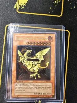 Yu-Gi-Oh Sacred Phoenix of Nephthys FET-EN005 Ultimate Rare 1st Edition Mint/Nm - Image 1