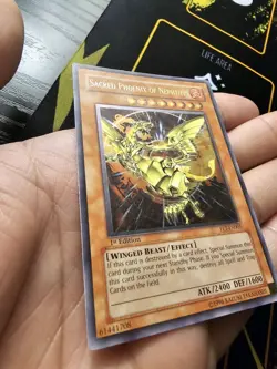 Yu-Gi-Oh Sacred Phoenix of Nephthys FET-EN005 Ultimate Rare 1st Edition Mint/Nm - Image 4