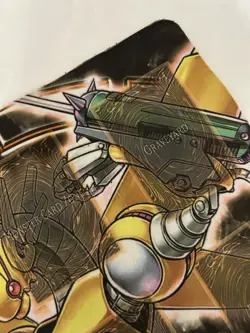 Yu-Gi-Oh! RAGING BATTLE Sneak Peek Playmat - Power Tool Dragon - 2009 RARE - Image 4
