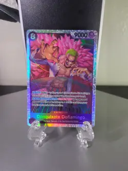 Donquixote Doflamingo OP10-071 Royal Blood Foil One Piece Tcg W/ Bonus Card - Image 2