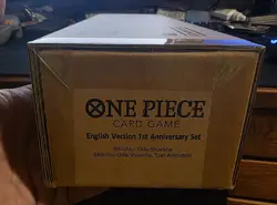 One Piece TCG 1st Year Anniversary Set English Edition New & Sealed ENGLISH - Image 2