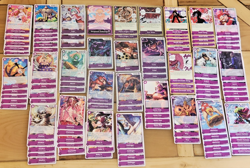 95x One Piece TCG OP14 Donquixote Doflamingo Purple Deck - Pack Fresh NM - Holos - Image 1