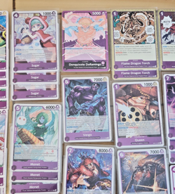 95x One Piece TCG OP14 Donquixote Doflamingo Purple Deck - Pack Fresh NM - Holos - Image 2