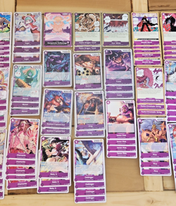 95x One Piece TCG OP14 Donquixote Doflamingo Purple Deck - Pack Fresh NM - Holos - Image 4