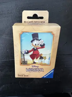 Disney Lorcana Scrooge McDuck Deck Box - Image 1