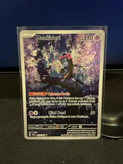 Pokemon TCG Munkidori Illustration Rare Card 072/064 Shrouded Fable NM - Image 1