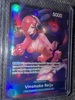 Vinsmoke Reiju OP11-047 Alt Art R A Fist Of Divine Speed One Piece Card Game ENG - Image 2