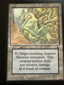 MTG Maze of Ith the Dark Regular LP Magic the Gathering Card - Image 1