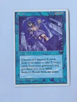Recall Chronicles Magic the Gathering Card - Image 1