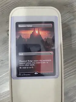 Haunted Ridge MTG Card - Innistrad: Magic Hunt 282 - Borderless - Land - Image 4