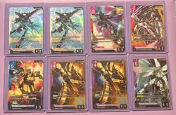 Gundam Card Game lot of 16 GD02, GD03 LR cards - Image 2