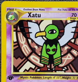 1st Edition Xatu - Neo Discovery - #52/75 - Vintage Pokemon Card 2001 WOTC - Image 2