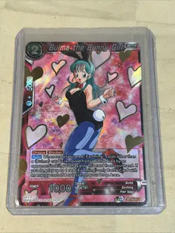 Dragon Ball Super Card Game, Bulma the Bunny Girl Holo BT10-011 SR 2022 - Image 1