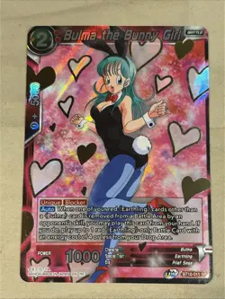 Dragon Ball Super Card Game, Bulma the Bunny Girl Holo BT10-011 SR 2022 - Image 2