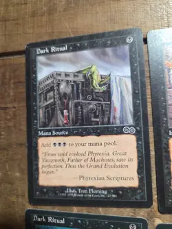 Magic The Gathering Lot Alliances Black LP X10 Cards - Image 3