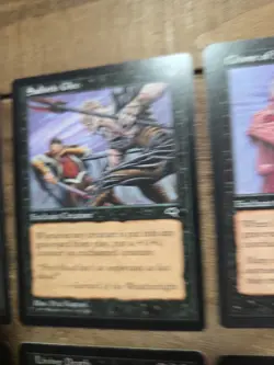 Magic The Gathering Lot Alliances Black LP X10 Cards - Image 5