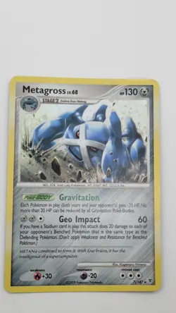 Metagross 7/147 Supreme Victors Holo Pokemon Card TCG - Image 1