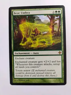 Bear Umbra - Rise of the Eldrazi (#177) - MtG - Image 1