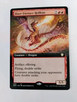 Blast-Furnace Hellkite (Extended Art) - Commander: The Brothers' War #059 - MtG - Image 1