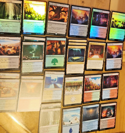 25x Avatar: The Last Airbender MTG Land Bundle ( C U R Foil See Pics NM ) - Image 4