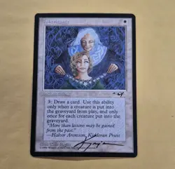 UNPLAYED SIGNED NM Inheritance Alliances Magic MTG KAJA FOGLIO EDH CUBE VTG - Image 1