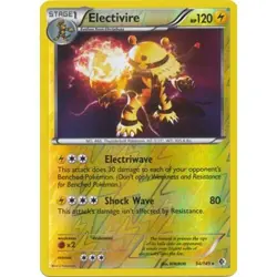 Electivire 54/149 Reverse Holo Boundaries Crossed Pokemon Card NM - Image 1