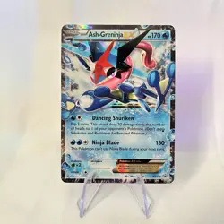Pokemon TCG Ash-Greninja EX Promos XY133 Black Star Promo 2016 LP - Image 1