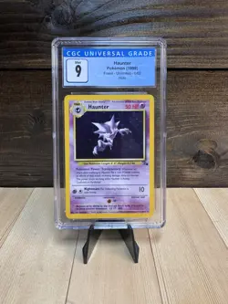 Pokemon TCG Haunter Fossil 6/62 Unlimited Holo CGC 9 Rare 1999 - Image 1