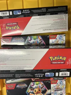 2 Pokemon Prismatic Evolutions Sam’s Club Surprise Box Booster Bundle Sealed - Image 4
