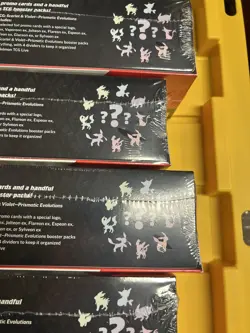 2 Pokemon Prismatic Evolutions Sam’s Club Surprise Box Booster Bundle Sealed - Image 5