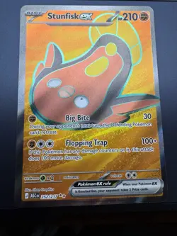 2026 Pokemon Ascended Heroes Stunfisk ex Ultra Rare #252/217 - Image 1