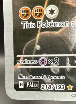 Pokemon TCG Paldean Tauros Scarlet & Violet Paldea Evolved Holo - Image 5
