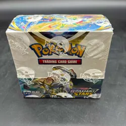 Pokemon TCG Sword & Shield Brilliant Stars Booster Box Sealed - Image 1