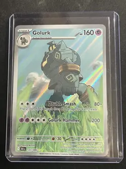 Golurk 123/086 Sv: Black Bolt Holo Pokemon Near Mint - Image 1